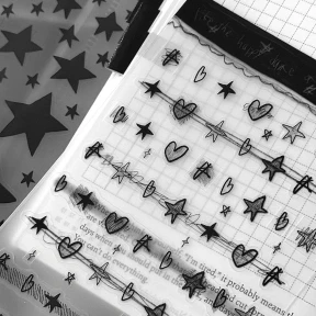 drawing-heart-별별-line-!!