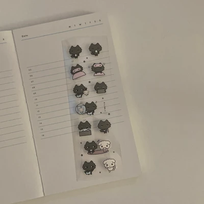 투명 스티커 11
