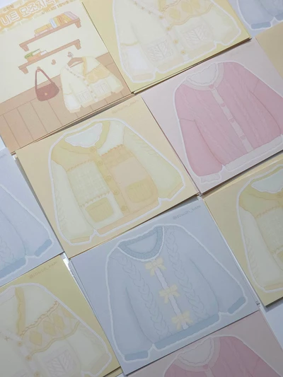 🧶여리핏 니트 모조지팩🧶