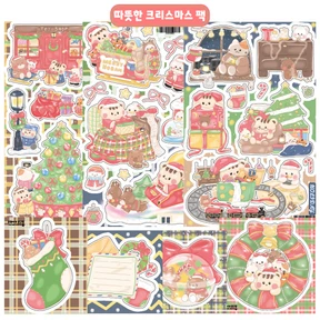 [품절 후 단종] 따뜻한 크리스마스 스티커팩 / 단품