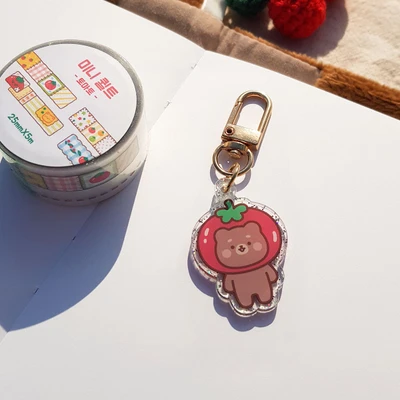 [31%SALE] 멜팅고미 글리터 아크릴 키링 4종