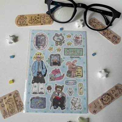 안경일기 스티커