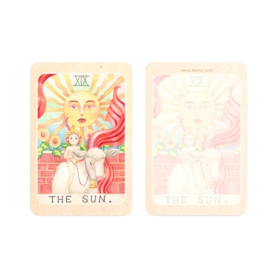 [눈꽃씨 엽서]TAROT_The Sun