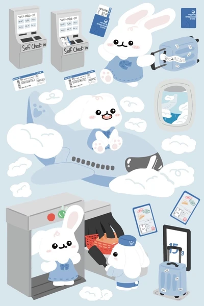 또이 여행 스티커✈️