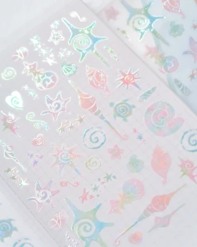 산호빛 스티커 Coral Glow