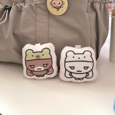 롭이어 토끼 쿠션 키링 (2종)