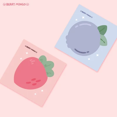 블루베리/딸기 모조지 SET