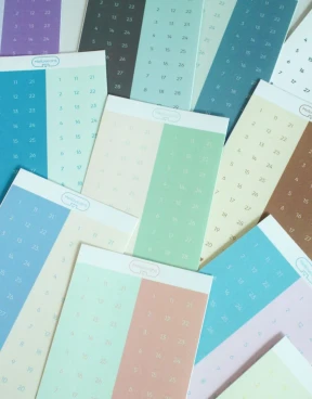Two-Color Calendar Number Sticker SET (달력스티커 세트상품)