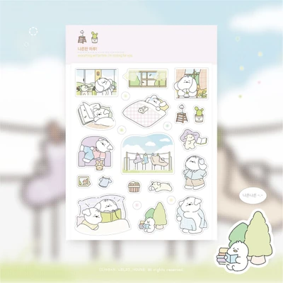 [5% 할인] 나른한 하루, 민들레와 함께, 작은 행운, 럭키 로또 , 일상 속 작은 행운 모조지세트