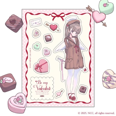 🍬비 마이 발렌타인 스티커💘