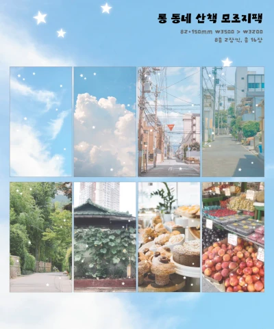 롱 동네 모조지팩