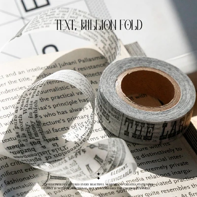 TEXT, MILLION FOLD 마스킹테이프