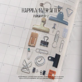 HAPPILY EVER AFTER - PAPER CLIP 2 (씰스티커)