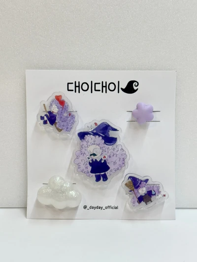 [대이대이] 아크릴 대이비츠 세트(지비츠,참)