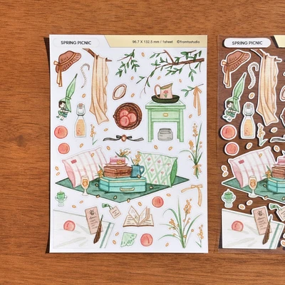 Spring Picnic 씰스티커