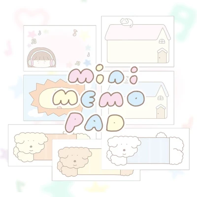 [할인] 미니 메모패드 (7종)