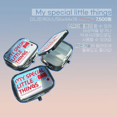 My special little things 미니틴케이스