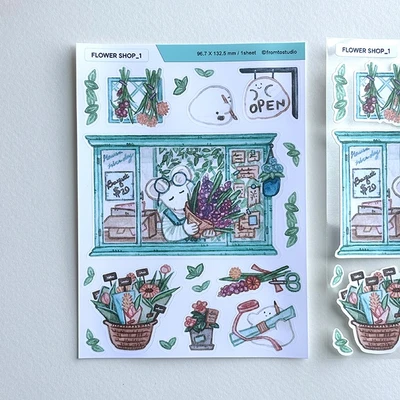 Flower Shop_1 씰스티커