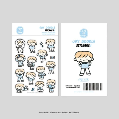 🆕 Jay doodle stickers 1