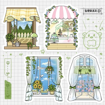 🍀창문모조지🍀