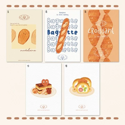 베이커리 엽서