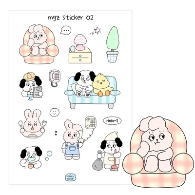 뭉구즈 스티커 02 🛋