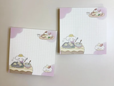 (Sale)무화과 수플레 떡메모지