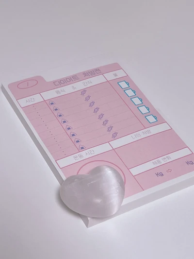 🩷다이어트 처방전 떡메모지🩷
