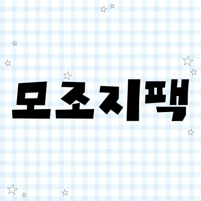 모조지팩