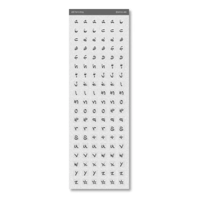 still font drop