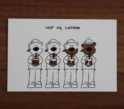 Help me, caffeine !