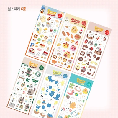 𝙎𝘼𝙇𝙀 무테 씰스티커 6종