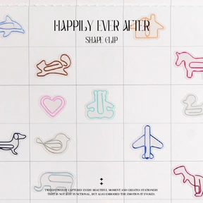 HAPPILY EVER AFTER - SHAPE CLIP (씰스티커)