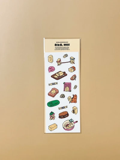 오늘도버터 스티커