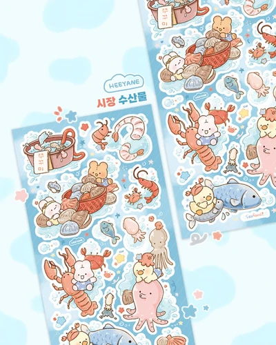 시장 수산물