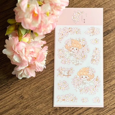 벚꽃 스티커