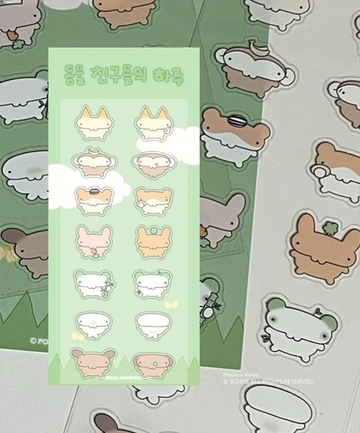 [할인] 투명 씰스티커 모음 