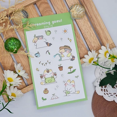 파릇파릇 새싹 씰스티커🌱
