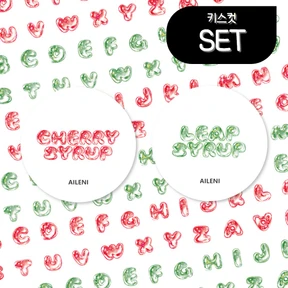 [set] 시럽 알파벳 크리스마스 color