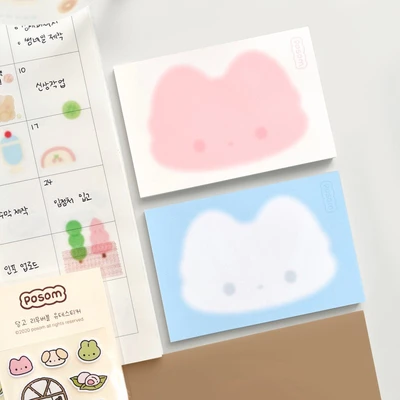 🗒 솜사탕 먕먕 떡메모지 2종