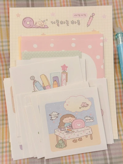 사각사각 기록하는 하루 모조지 세트