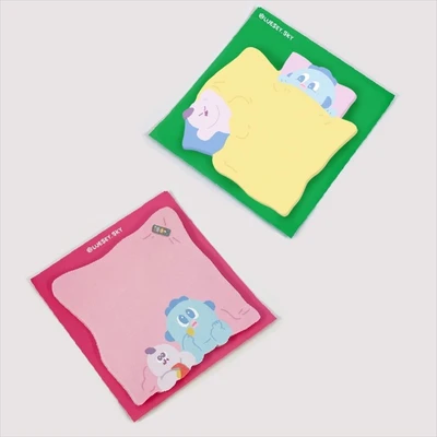 뒹굴뒹굴 방구석 모양 포스트잇