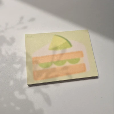 메론조각케이크 메모지🍈🍈