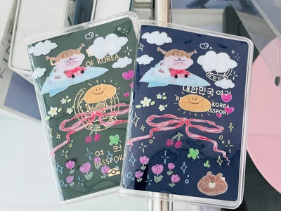끄적끄적 낙서 여권케이스