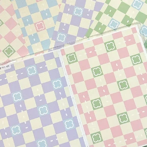 붙이는 속지 - chess clover point