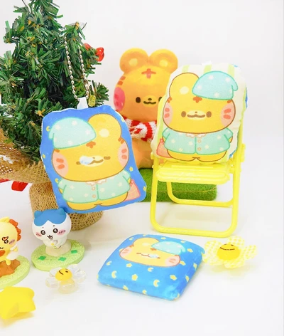 꿈꾸는 랑이 쿠션 키링, 털 핀뱃지