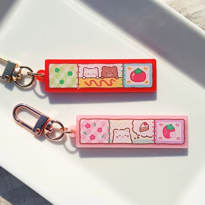[38%SALE] 퀼트 아크릴 키링