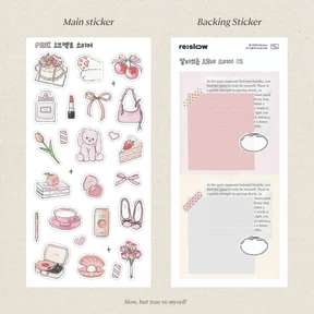[SALE] Pink 오브젝트 스티커