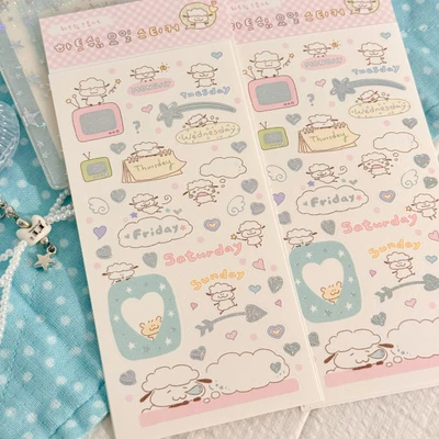 요일 스티커