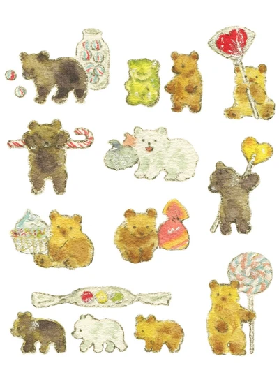 캔디곰 스티커